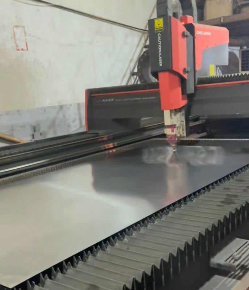 Bystronic laser cutting machine